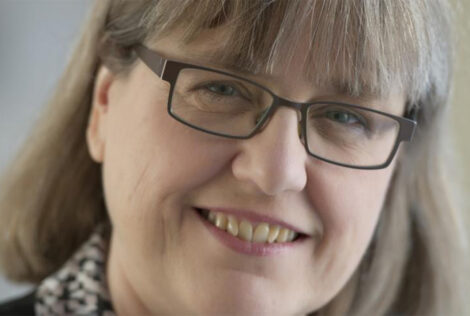 A portrait of Donna Strickland.