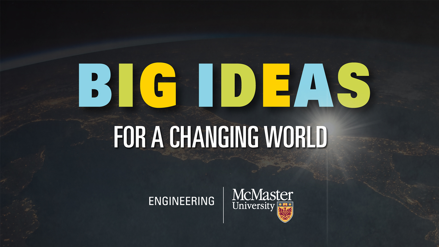 Big Ideas for a changing world
