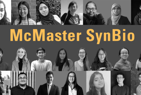 McMaster Synbio collage of members portraits