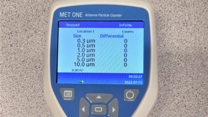 Handheld Particle Counter