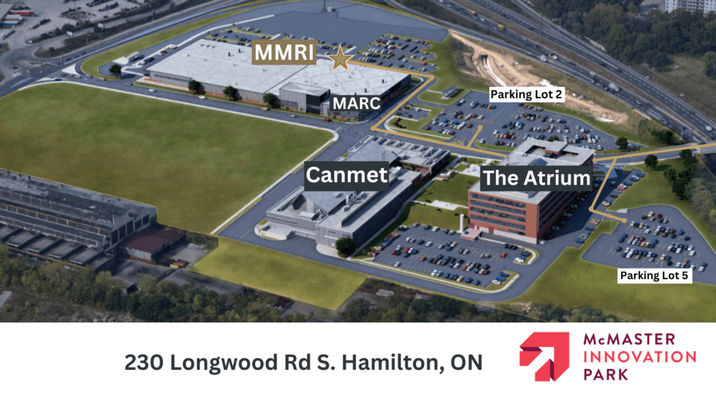 The MMRI is located at the McMaster Innovation Park.