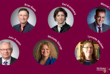 McMaster University community members elected as fellows into the Canadian Academy of Engineering.