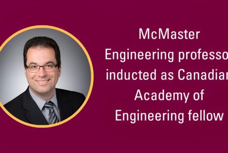 Steve Hranilovic was inducted as Canadian Academy of Engineering Fellow