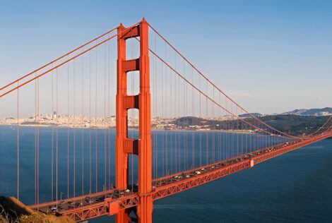bridge in San Francisco.