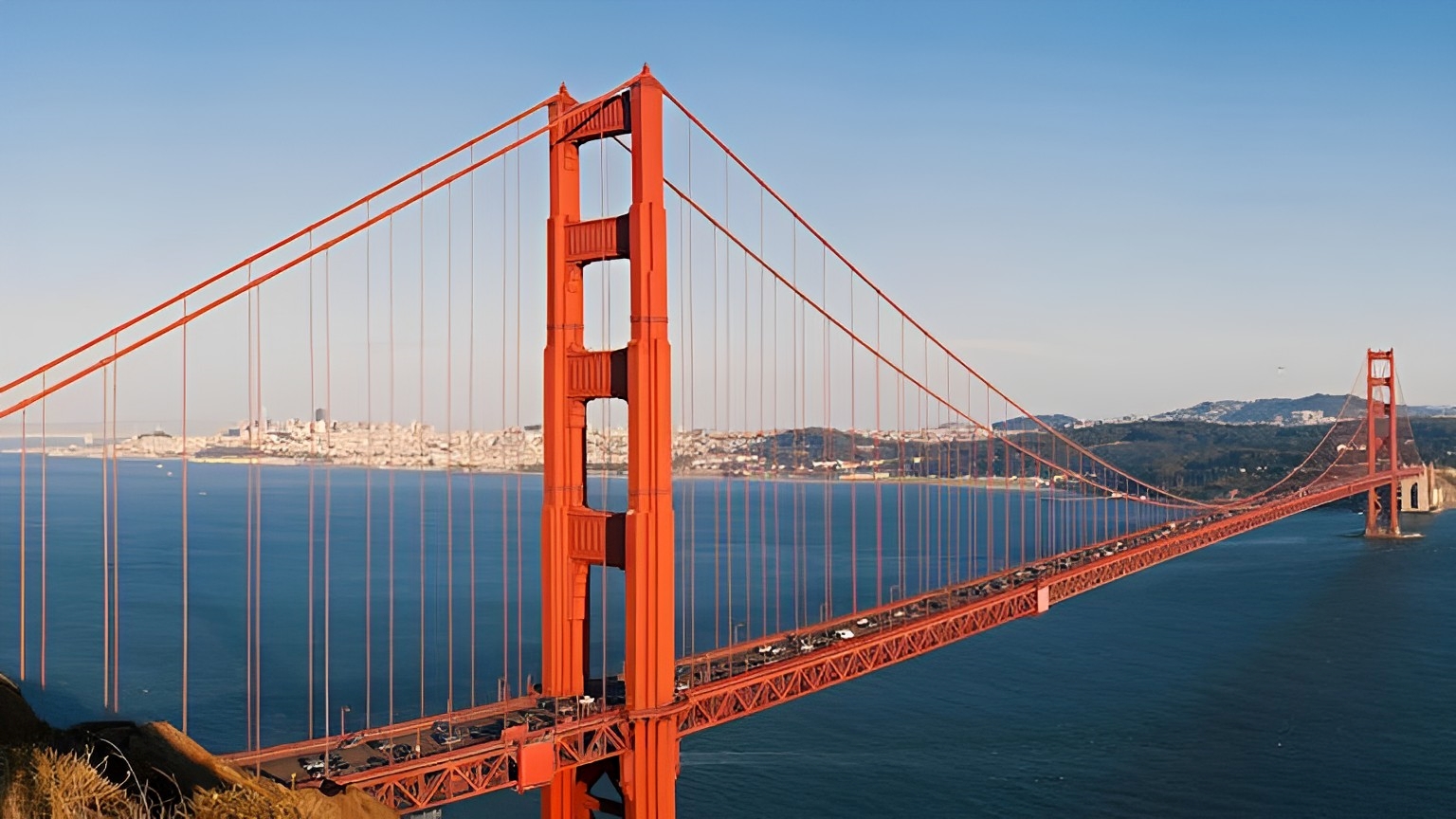 bridge in San Francisco.