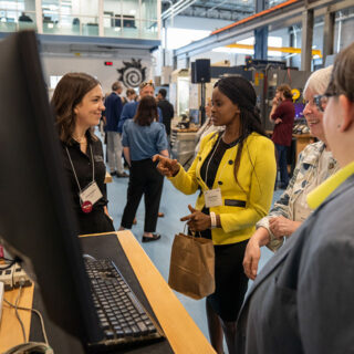 Networking at the MMRI Open House