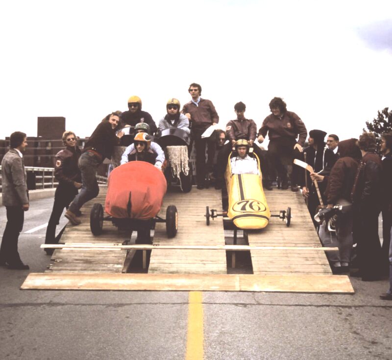 Soap Box Derby of Electrical Engineering back in Class of 1974