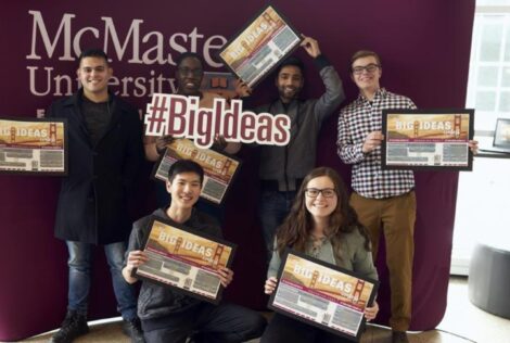 Group picture of Big Ideas contest winners