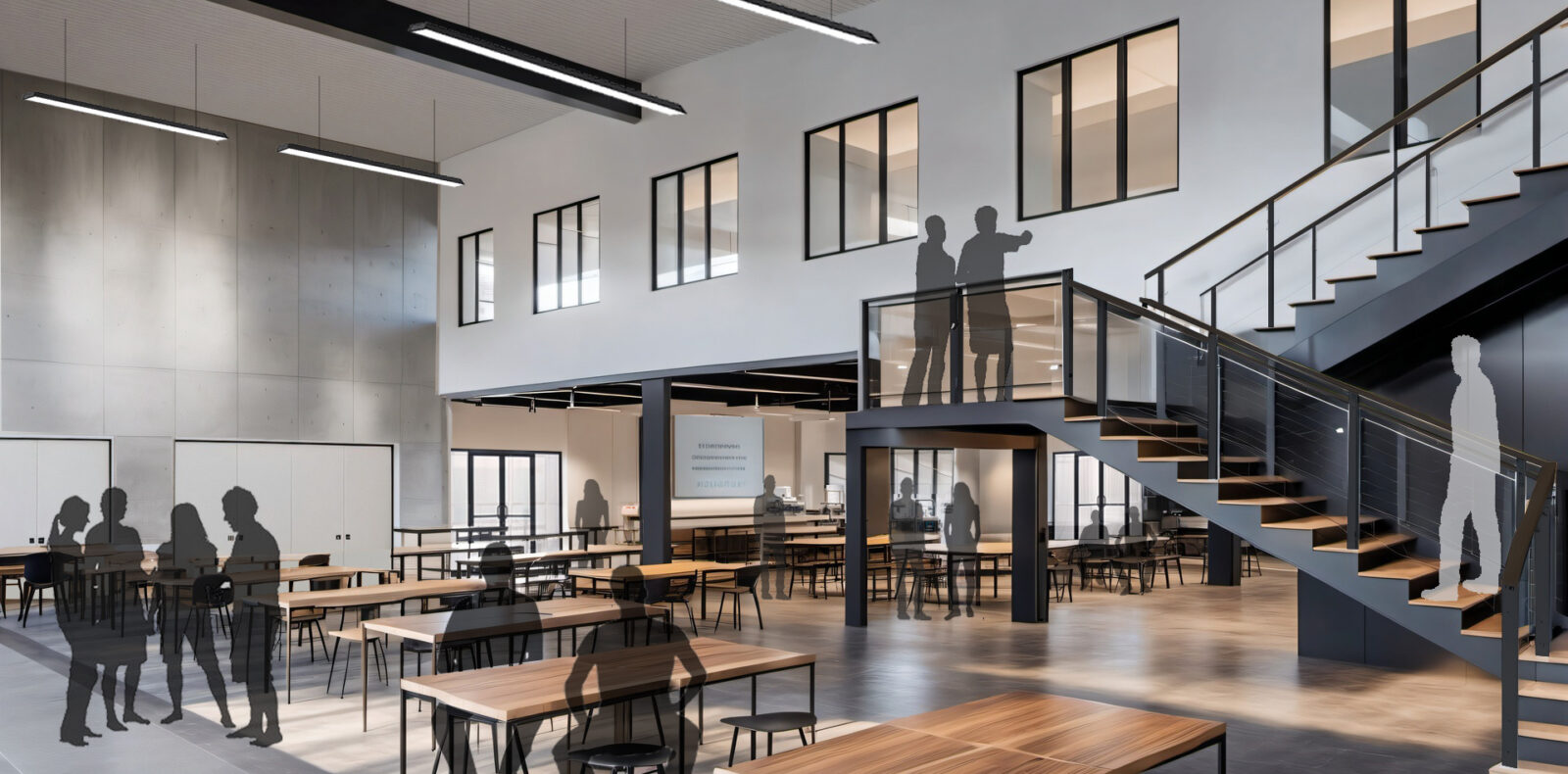 Rendering of the future Engineering 1 Design Studio