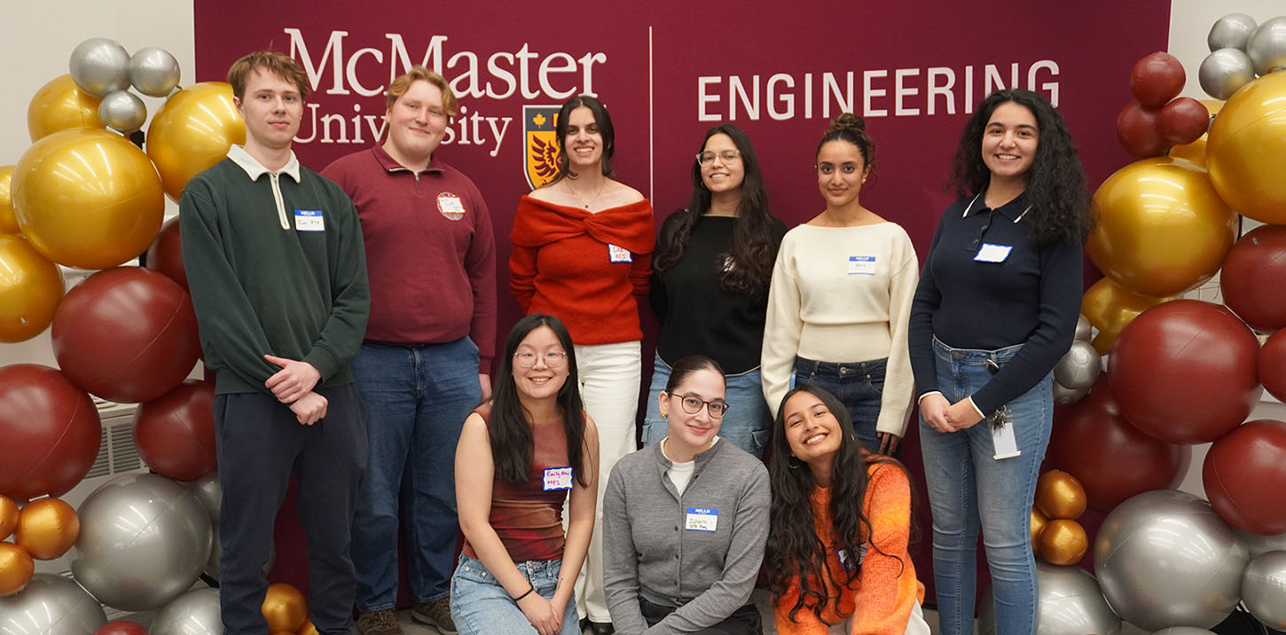 Group of students smiling together
