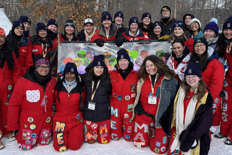 The 2025-2026 McMaster Engineering Concrete Toboggan Team