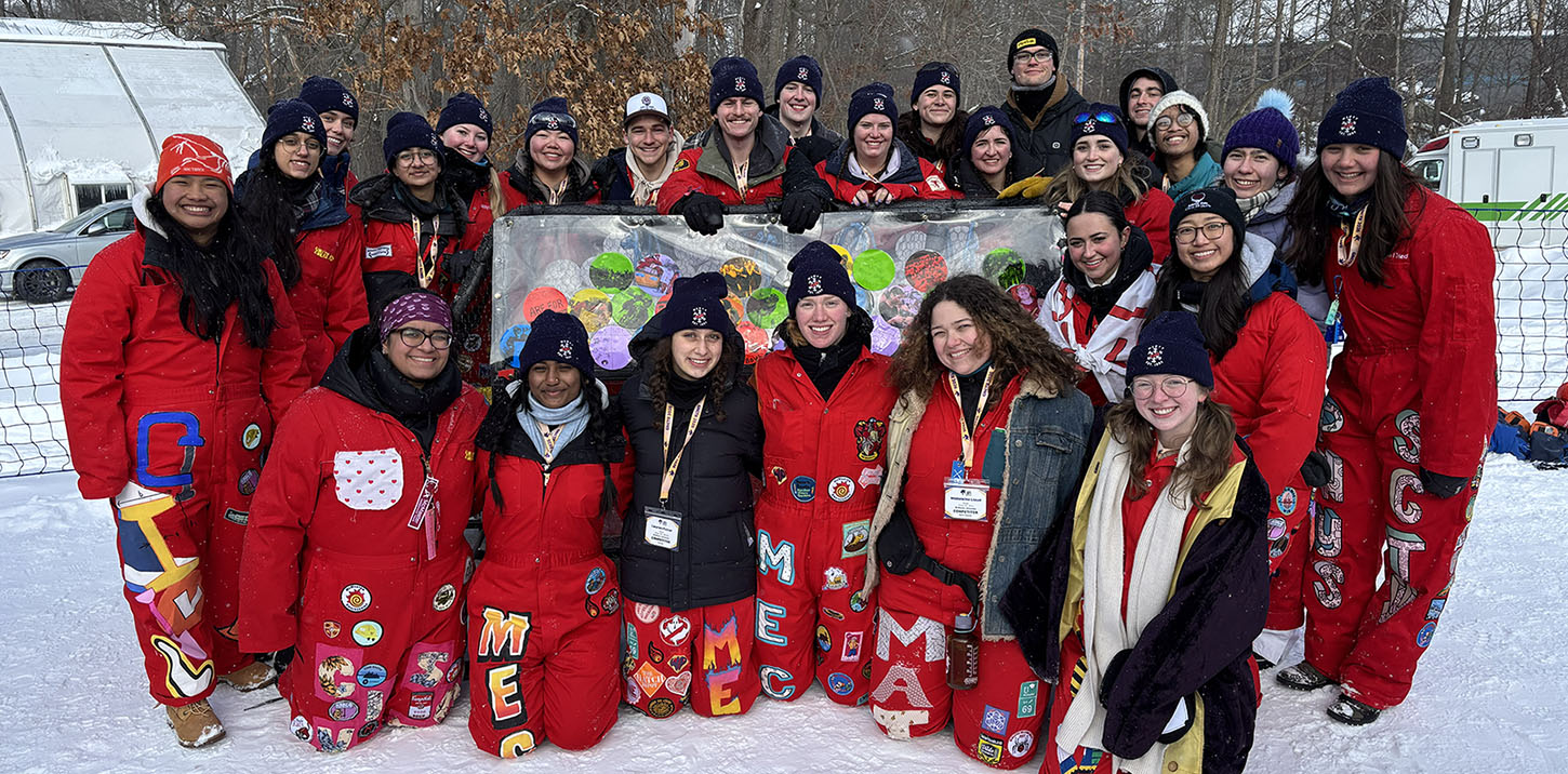 The 2025-2026 McMaster Engineering Concrete Toboggan Team