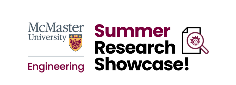 Summer Research Showcase. McMaster University.