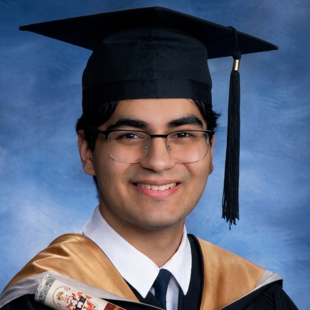 Gaurav's grad portrait