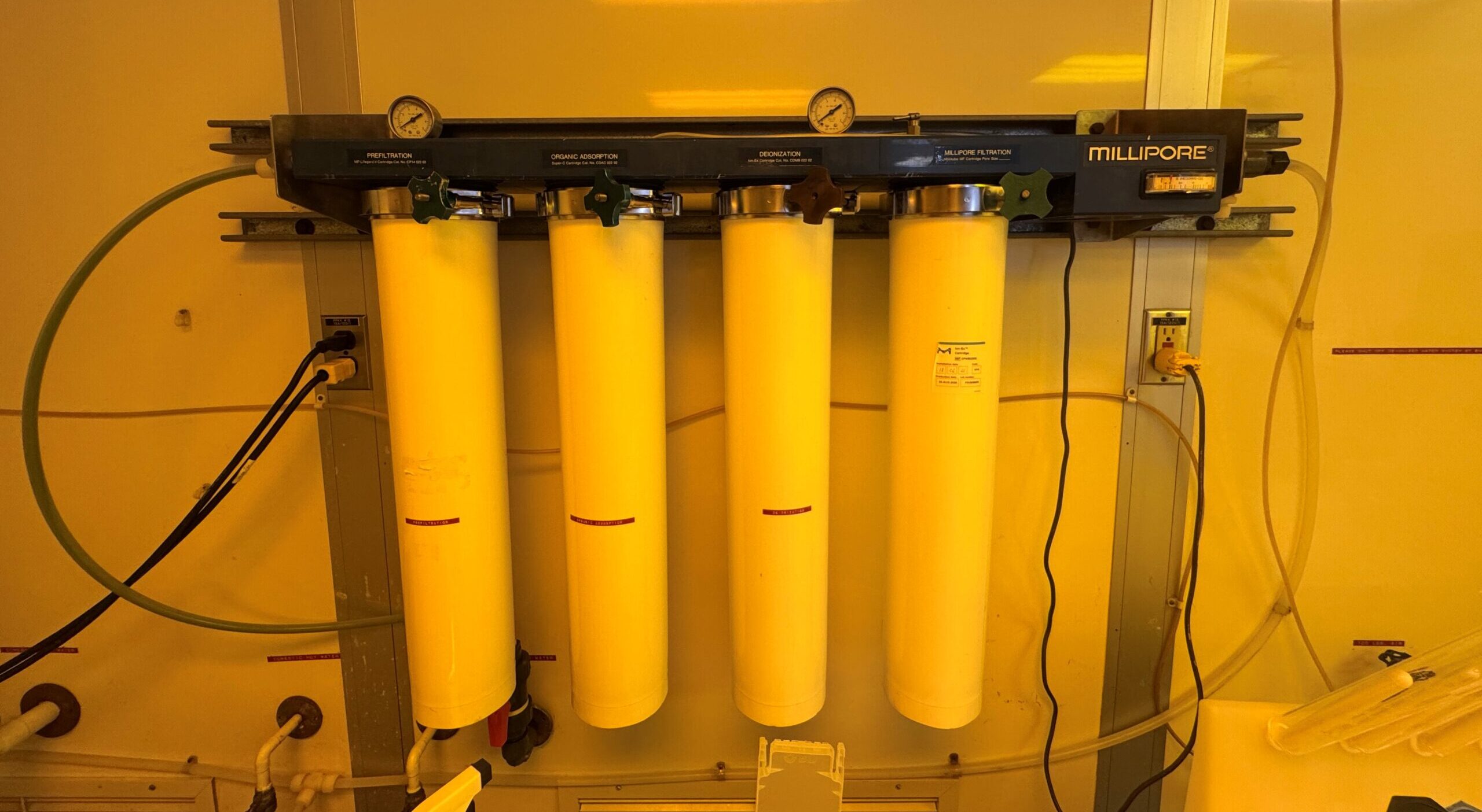 Water Purification System - Deionization (MilliporeSigma Milli-DI)
