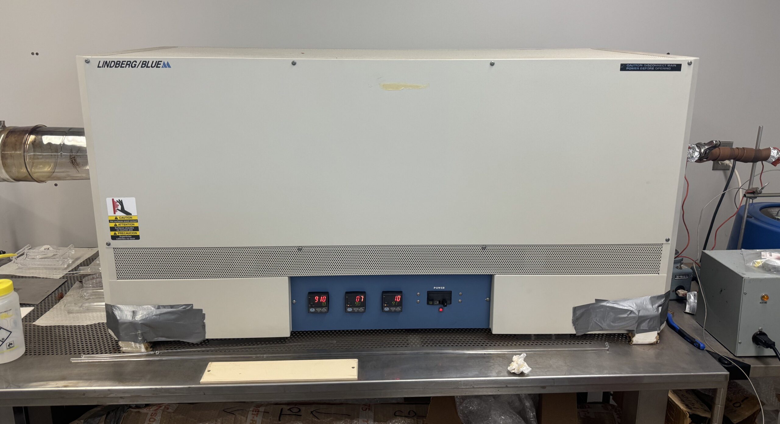 Tube Furnace System (Lindberg/Blue M STF55666 Series Moldatherm)
