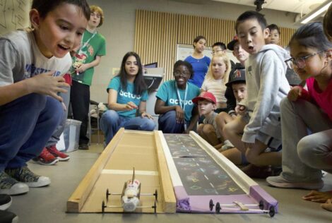 Venture campers racing cars