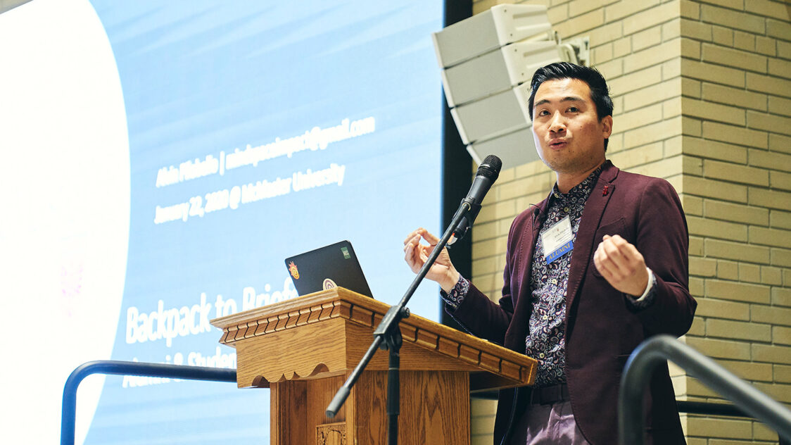 “Wherever you are is O.K.” McMaster Engineering alumni return to offer advice to students