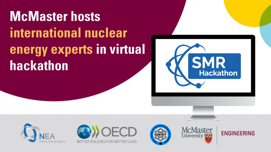 McMaster hosts international nuclear energy experts in virtual hackathon