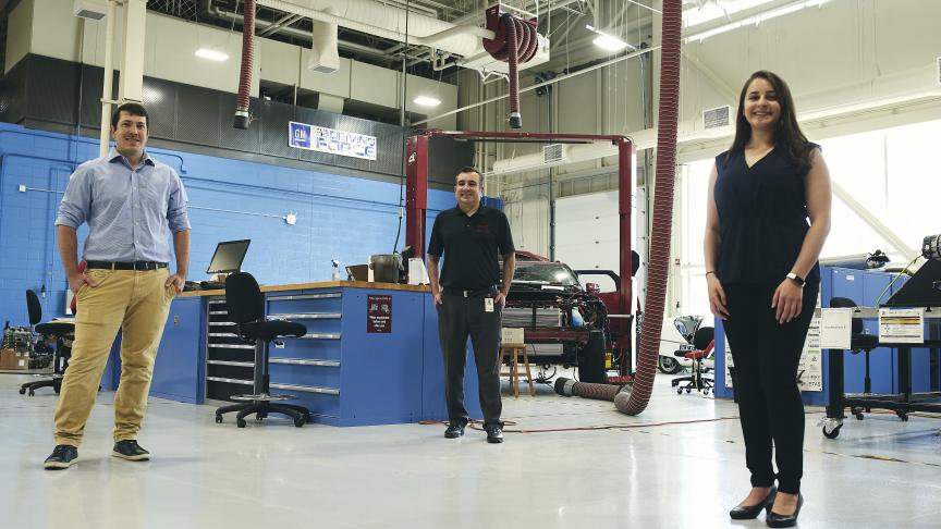 "It's great to be back:" Researchers return to the McMaster Automotive Resource Centre