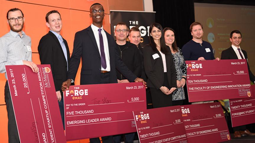 Congratulations to Alex Ianovski, who is one of the winners of McMaster’s 2017 Forge Student Startup Competition.
