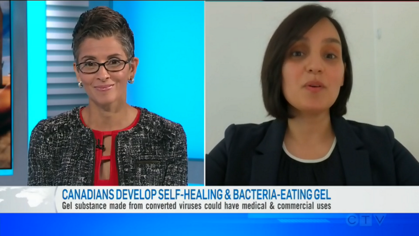 Canadians Develop Self-Healing & Bacteria-Eating Gel