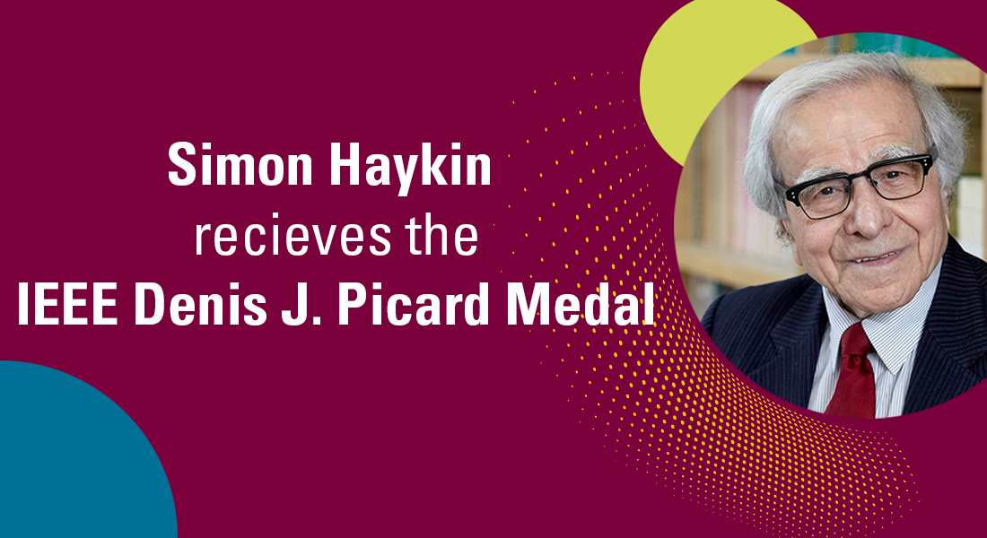 Simon Haykin receives IEEE medal for advancing radar technologies