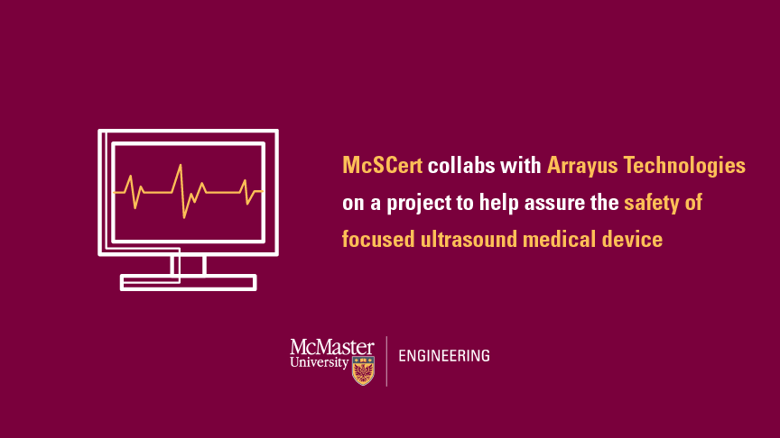 McSCert project to help assure the safety of focused ultrasound medical device