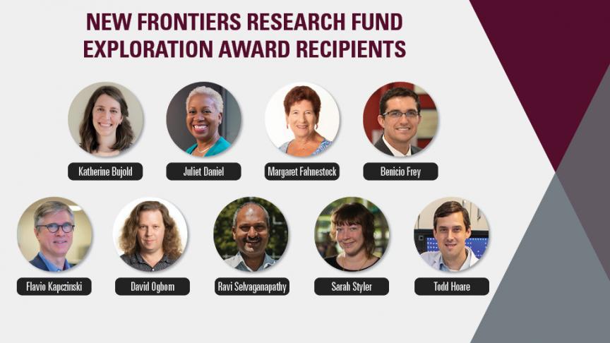 McMaster researchers receive $2.25 million in New Frontiers research funding