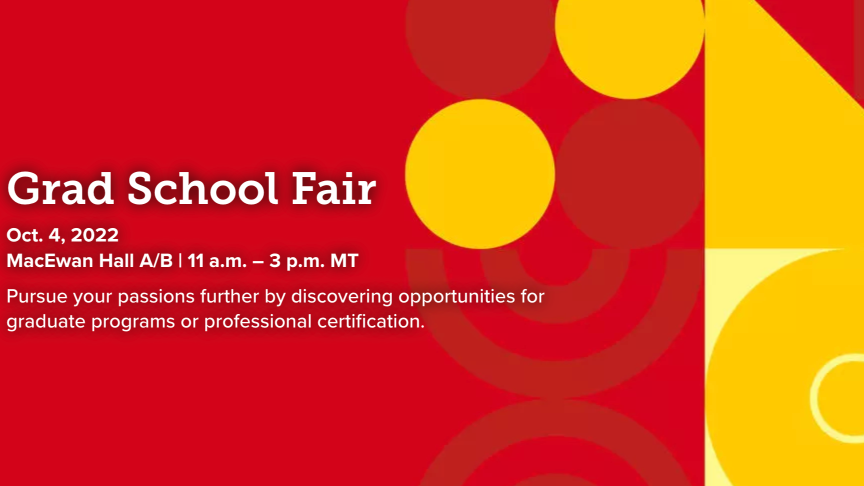 University of Calgary Grad School Fair 2022