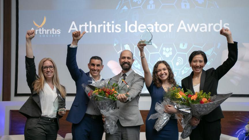 Two Mac Eng innovators honoured with national Arthritis Ideator Awards