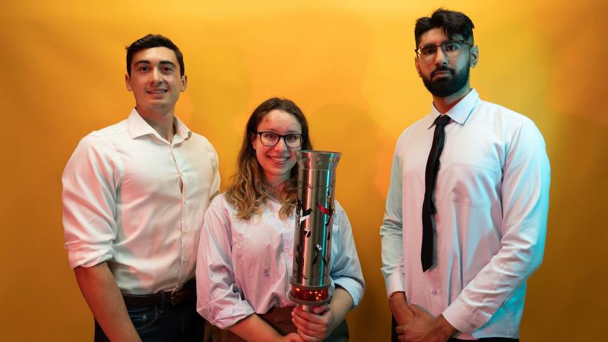 Netherlands liberation: Mac Eng students present torch at Parliament Hill lighting ceremony