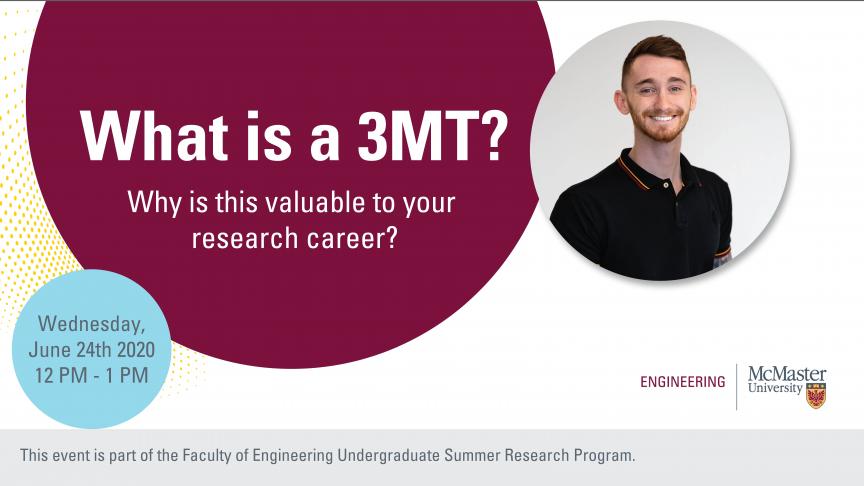 What is 3MT? Why is this Valuable to your Research Career? 