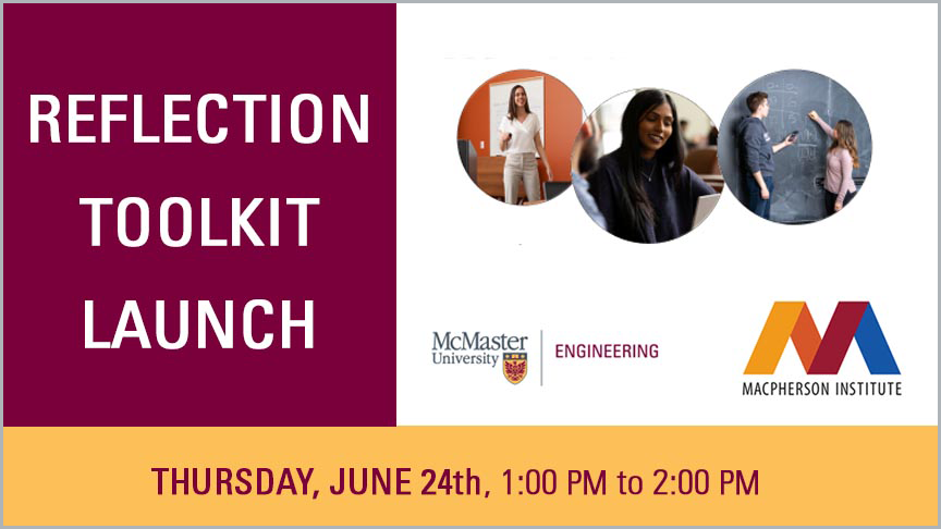 Reflection Toolkit Launch June 24 1:00 pm